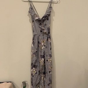 ASTR floral hi-low dress